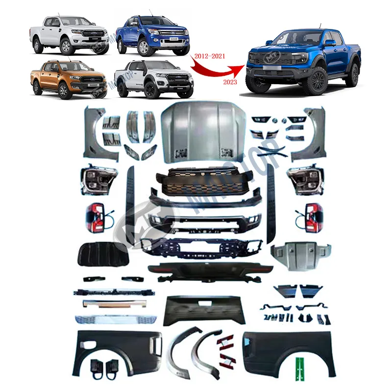 Ombouw Van Maictop Auto-Accessoires 1:1 Bumperbodykit Voor Een Ranger 2012 2021 Upgrade Naar T9-roofvogel 2022 2023