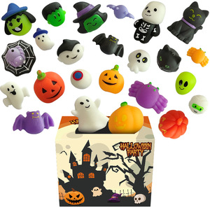 Caja Sorpresa de Halloween: Juguete Antiestrés de Fantasma, Calabaza, Bruja, Araña, Murciélago - Regalo Coleccionable Espeluznante para Niños, Fiesta de Truco o Trato, Regalo Festivo - Product Image 2