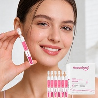 HALORINNA Sérum Ampoule PDRN 1,5 ml 20 pièces Améliore la pleine vitalité de la peau Maintient la vitalité de la peau Éclaircit le teint terne Soin du visage quotidien