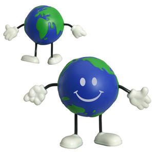 Pelotas Antiestrés Personalizadas con Forma <span class=keywords><strong>de</strong></span> Globo Terráqueo, Logotipo Promocional, TPR Suave, Regalo <span class=keywords><strong>de</strong></span> Escritorio, Divertido y Bonito - Product Image 1