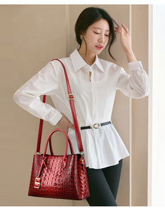 <b>Large</b> PU Leather <b>Purses</b> and Handbags for Women Top Handle Shoulder Satchel Hobo Bags - Product Image 5