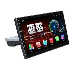 Autoradio QLED Android 10 Quad-Core 1 Din avec Écran Tactile, CarPlay, Lecteur DVD et Électronique Auto - Product Image 2