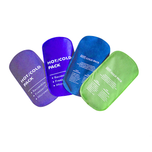 Envoltura de gel de terapia de calor frío reutilizable personalizada, paquete frío de primeros auxilios, paquetes de hielo de gel frío caliente con logotipo - Product Image 3