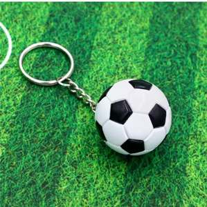 Llavero de Club de Fútbol al por Mayor, Llavero de Goma PVC Suave con Mosquetón, Camiseta de Fútbol Vintage con Serigrafía, a la Moda - Product Image 4