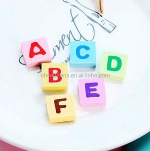 Gommes à effacer en TPR en forme d'alphabet, couleur personnalisée, meilleur prix, pour l'éducation précoce des enfants et l'utilisation au bureau - Product Image 2