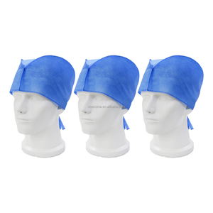 Reti per capelli monouso traspiranti ed ecologiche in polipropilene Non tessuto chirurgico tappi per testa con soffici copri copri-testa - Product Image 1