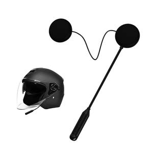 Auriculares para Casco Y1 con Control por Voz, Unidad de Altavoz de 30 mm, Auriculares Bluetooth para Motocicleta con Altavoz de Volumen Máximo - Product Image 1