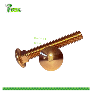 Vận chuyển vít, DIN 603 M5 ~ M24 vận chuyển Bolt 3/8x8 "inch thép không gỉ vận chuyển Bolt và NUT cap Head Vuông Cổ Bolt - Product Image 6