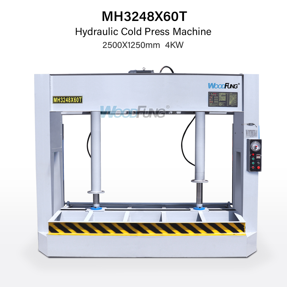 ウッドマシン コールドプレス 50T 木工作業用 210kg/cm2圧力 220V/380V