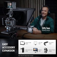 NEEWER X17 Téléprompteur portable pour diffusion en direct avec contrôle par application, compatible téléphone portable, tablette et appareil photo reflex 17 pouces
