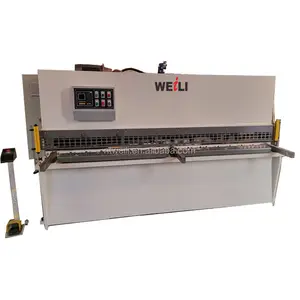 NANTONG mesin cukur QC11Y-12x3200 besi tahan karat mesin pemotong guillotine otomatis digunakan mesin cukur, sumber pabrik