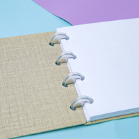 École En Gros Mini Budget Binder Pu Cash Enveloppe Argent Portefeuille Binder A7 Binder Portefeuille avec Fermeture Éclair