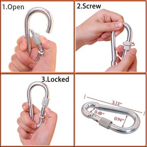 Cuerda de Escalada de 8mm, 10mm, 12mm, 14mm, 32 pies, 65 pies, 98 pies, 165 pies, 246 pies, Cuerda de Escape para Bomberos y Rescate, Cuerda Estática de Seguridad para Escalada en Roca al Aire Libre - Product Image 5