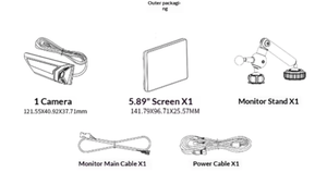 <span class=keywords><strong>Détecteur</strong></span> radar avec écran tactile AI <span class=keywords><strong>de</strong></span> 5,89 pouces, enregistrement 360° sans coupure, caméra <span class=keywords><strong>de</strong></span> vision nocturne étanche, système <span class=keywords><strong>de</strong></span> <span class=keywords><strong>d</strong></span>étection des angles morts latéraux pour le stationnement - Product Image 4