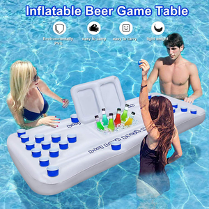 <span class=keywords><strong>Table</strong></span> flottante gonflable pour piscine avec 20, 22 ou 24 emplacements pour gobelets, support <span class=keywords><strong>de</strong></span> boissons flottant et plateau <span class=keywords><strong>de</strong></span> jeu <span class=keywords><strong>de</strong></span> <span class=keywords><strong>ping</strong></span>-<span class=keywords><strong>pong</strong></span> pour fêtes au bord <span class=keywords><strong>de</strong></span> la piscine et divertissements aquatiques - Product Image 1