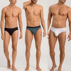 Slip da <span class=keywords><strong>Uomo</strong></span> Modello 60S Senza Cuciture, <span class=keywords><strong>Intimo</strong></span> Maschile Traspirante a Vita Media - Product Image 1