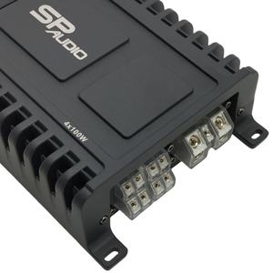 Venta directa de fábrica, pedido a granel, venta al por mayor, amplificador de coche de gama alta de fundición a presión, 4 canales, 100W, clase D, amplificador de coche 400,4 - Product Image 1