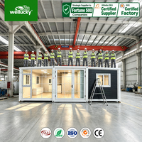 Maison préfabriquée écologique à énergie solaire, détachable, imperméable, résistante au vent, espace de vie durable