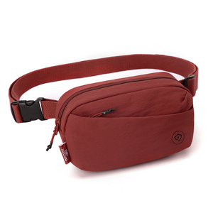Riñonera Unisex Impermeable de Nailon con Forma de Barril, Riñonera Mediana con Cierre de Cremallera, Bolso Bandolera Minimalista de Moda, Bolsa para Teléfono - Product Image 1