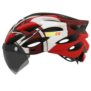 Casques de vélo de ville légers et portables pour adultes, casques de vélo de route urbain pour trottinettes électriques avec visière et lunettes de soleil - Product Image 5