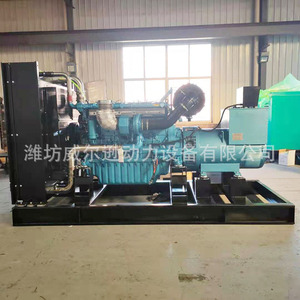 Groupe électrogène diesel Weichai 500 kW 400/230 V 50 Hz 1500 tr/min pour alimentation de secours sur chantier - Product Image 3