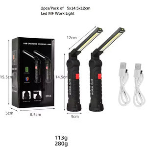 Lámpara de Trabajo Magnética de Larga Duración (50000 Horas), Recargable por USB, con Cabezal Giratorio de 360° para Operación con Manos Libres - Product Image 3