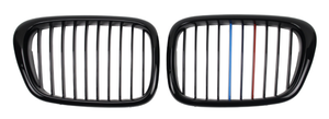 LUMA 95-04 griglia a lamella singola lucida/nero opaco per <span class=keywords><strong>BMW</strong></span> serie 5 <span class=keywords><strong>E39</strong></span> 1995-2004 griglia del <span class=keywords><strong>paraurti</strong></span> anteriore nuova condizione - Product Image 2
