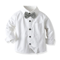 Conjuntos de ropa de caballero para niños pequeños, trajes de fiesta para bebés de un año de edad, niño de dos años