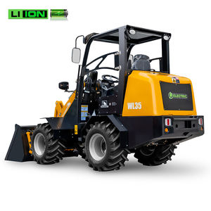 WLE35 mesin pertanian Mini elektrik, pemuat mini lithium dengan roda operasi baterai litium murah - Product Image 5