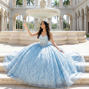 Ice Blue Wedding Dresses - Elegant & Stylish Gowns for 2017