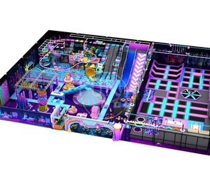 Attrezzature per Parco Giochi al Coperto per <span class=keywords><strong>Bambini</strong></span> su Misura, Centro di <span class=keywords><strong>Intrattenimento</strong></span> Commerciale, Grande Parco Trampolini per <span class=keywords><strong>Bambini</strong></span> - Product Image 1