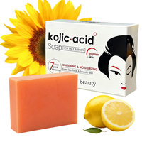 Jabón Sólido de Papaya Filipina OEM con Ácido Kójico, Aceite Esencial Facial y Corporal, Jabón Hidratante Hecho a Mano, en Stock