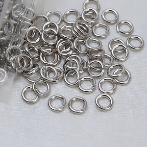 Anillo Abierto de Plata S925 de 5mm y 6mm de Grosor, Anillo de Perlas, Material para DIY, Accesorios Nuevos 1562, Fornituras y Componentes de Joyería - Product Image 4