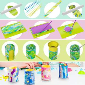 Kit de Manualidades 2026, Regalos para Niños y Adolescentes de 6+ Años, Crea Tus Propias Lámparas de Arcilla, Haz 2 Lámparas de Arcilla para Niñas y Niños - Product Image 6