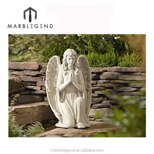 PFMที่สวยหรูหินอ่อนสวนรูปปั้นเทวดา - Product Image 1