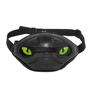 Sac bandoulière décontracté pour femme LOY LED, réglable, étanche IP65, programmable par application, motifs camouflage, USB, paillettes RGB - Product Image 1