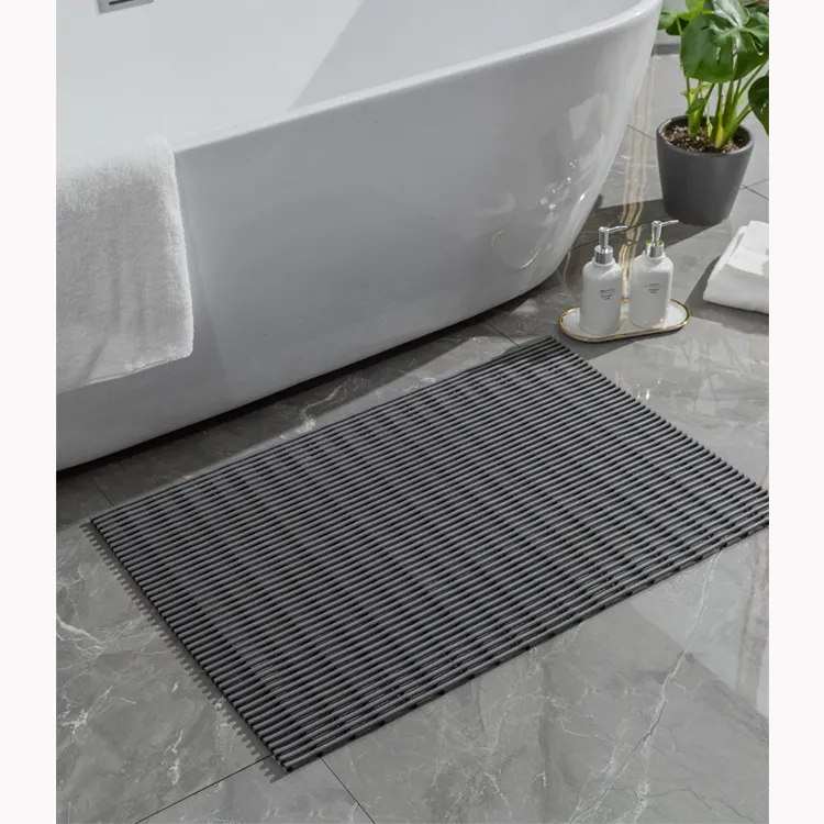 Factory Directly Eco-friendly Durable Non-slip 100%Viny PVC bath floor Mat Swimming Pools Drainage Bathroom shower Mat