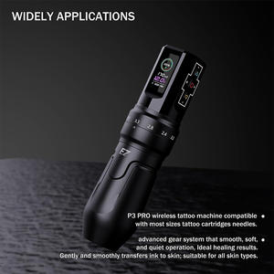 <span class=keywords><strong>Machine</strong></span> à tatouer sans fil EZ P3 <span class=keywords><strong>Pro</strong></span> en gros avec entraînement oscillant, course réglable de 2,0 à 4,2 mm, écran OLED, batterie 1600 mAh - Product Image 6