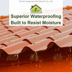 पारंपरिक चीनी शैली अनुप्रयोगों pvc राल प्लास्टिक प्राचीन एसाप्वीक छत टाइल - Product Image 4