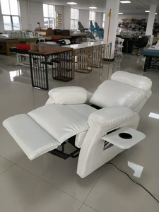 Sofá Reclinable Eléctrico de Cuero PU de Alta Calidad, Sillón Reclinable Individual <span class=keywords><strong>con</strong></span> Carga USB - Product Image 3
