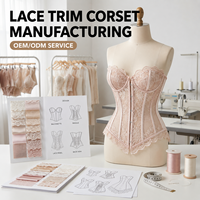 Corset de luxe gothique vintage pour femme, à lacets sur le devant, avec baleines en acier spirales, style gilet, par un fabricant de mode