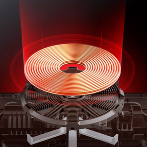 ETL chứng nhận 6 Burner thương mại cảm ứng nồi Heavy-Duty Bếp cảm ứng phạm vi nấu ăn thiết bị được xây dựng trong Bain Marie - Product Image 6