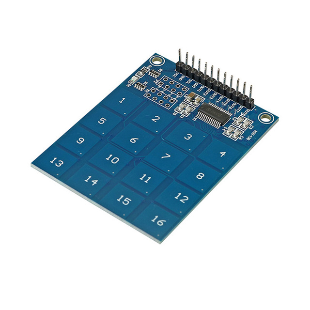 HSW TTP229 16 Way Diaital Capacitive Touch Sensor Module Digital Keypad Module L6 Channel Capacitive Touch Switch DIY