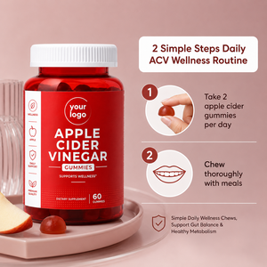 Gummies ACV à marque privée ODM/OEM pour le métabolisme et la santé digestive – Le choix privilégié pour le bien-être quotidien – Formule végétalienne naturelle - Product Image 6