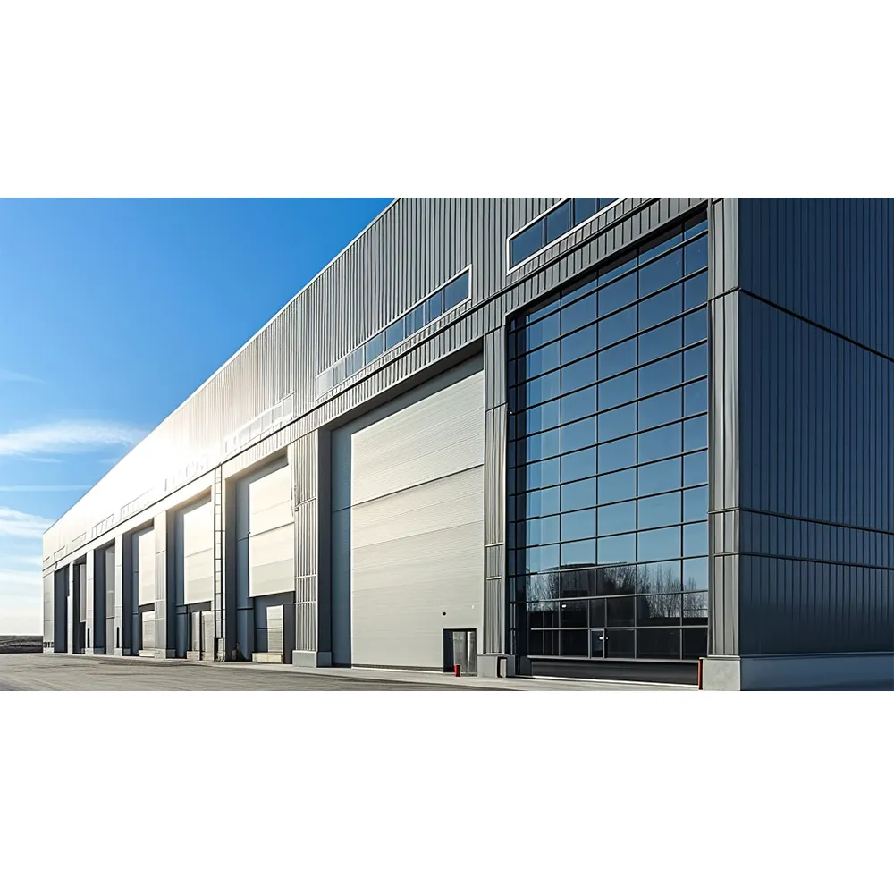 High Quality Factory Industrial Workshop Steel Building Prefab Warehouse Steel Warehouse