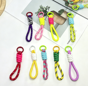 High Quality Durable Simple Polyester Gravure Printed <b>Car</b> Keychain Pendant Lanyard <b>Hook</b> HR Brand Wholesale Special Popular - Product Image 2