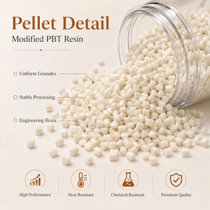 Gránulos de Plástico PBT Virgen FX, PBT GF20, Polibutileno Tereftalato, Materia Prima, Resina PBT de Grado de Inyección - Product Image 6