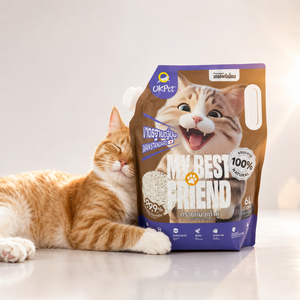 Vente directe usine – Litière pour chat agglomérante biodégradable, écologique, 100 % naturelle, à base de tofu et de maïs - Product Image 1