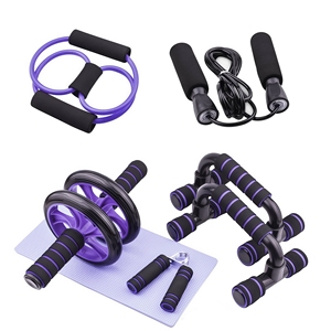 Kit d'entraînement abdominal multifonctionnel personnalisable 5-en-1, équipement de fitness pour l'exercice sportif - Product Image 1