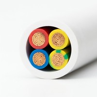 Câble de commande RVV flexible en cuivre isolé PVC, gaine PVC, 300V, 4 AWG, pour câblage électrique d'équipements